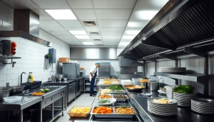 Strategi Pengaturan Ruang Penyajian Dapur Profesional