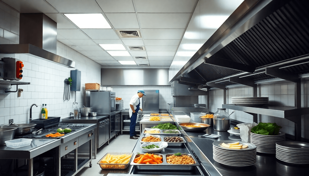 Strategi Pengaturan Ruang Penyajian Dapur Profesional